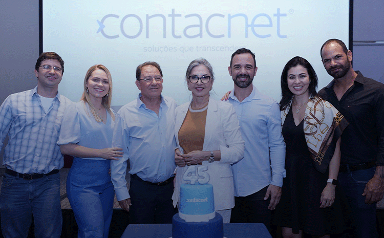  Nova marca da Contacnet  é lançada na festa de 45 anos da Contac Contabilidade